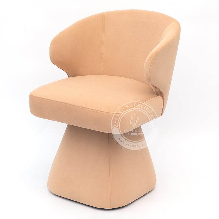 LARACHE Light Tan Accent Chair