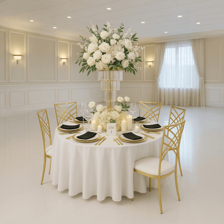 Gold Chiavari Chairs for Rent – Luxe Wedding & Event Chairs