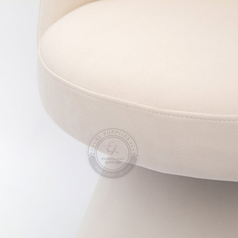 MARTIL White Accent Chair