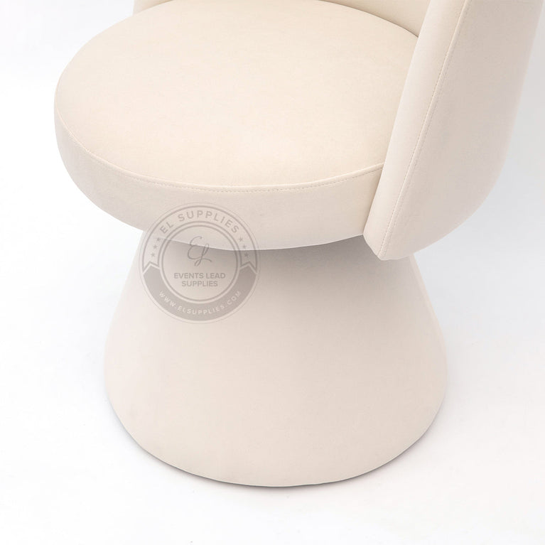 MARTIL White Accent Chair