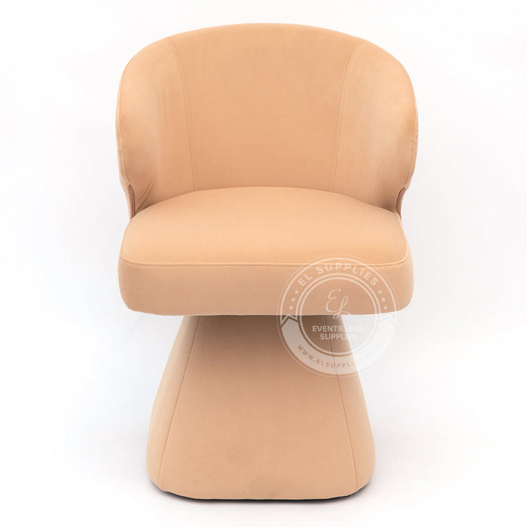 LARACHE Light Tan Accent Chair