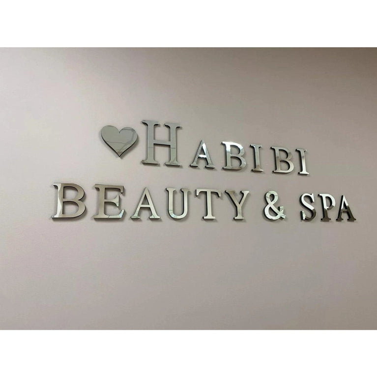 3D Acrylic Letter Wall Decor Stickers 26-Pack