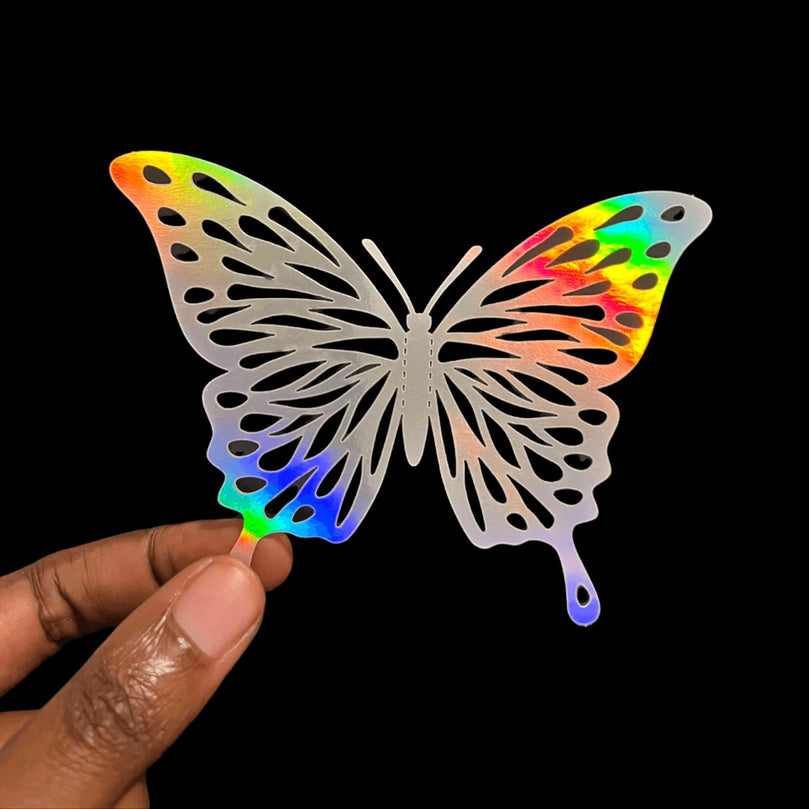 3D Gold Craft Butterflies Kids Room Wall Decor 12-Set