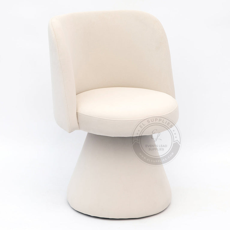 MARTIL White Accent Chair