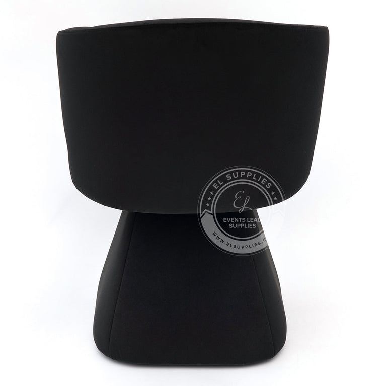 LARACHE Black Accent Chair