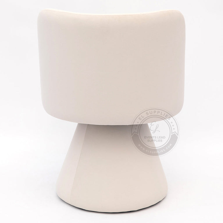 MARTIL White Accent Chair