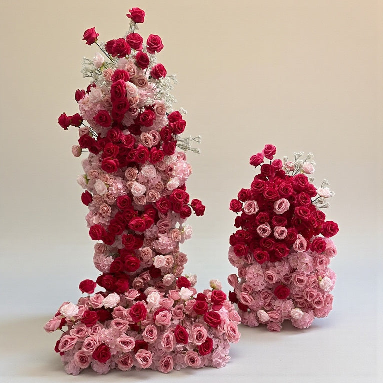 Ruby Rose Flower Arrangement For Rent | Wedding Decor in MA