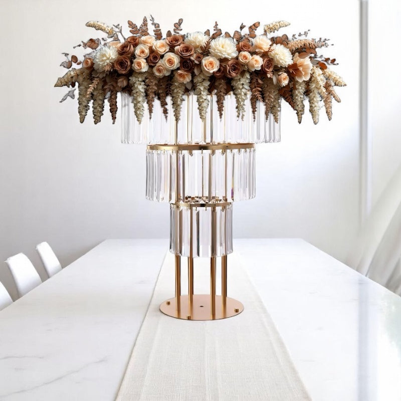 Luxe Crystal Centerpiece