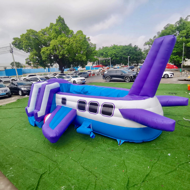 JetSplash Airlines Inflatable Water Pool for Rent - 26x16 Ft