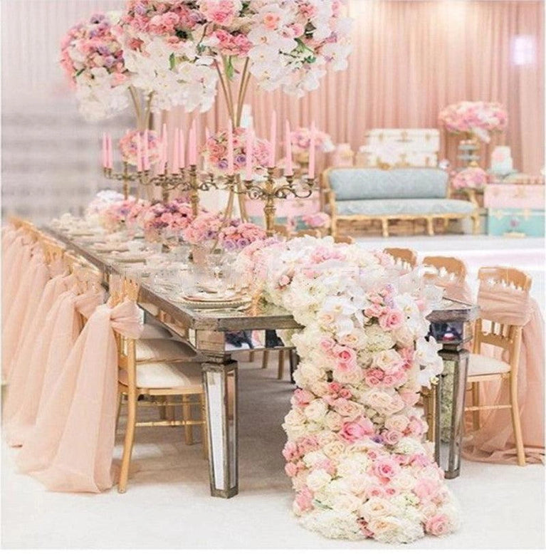 Gold Wedding Table Centerpieces - 31.4" Tall