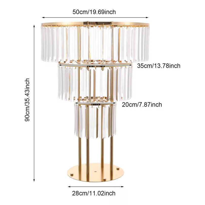 Luxe Crystal Centerpiece