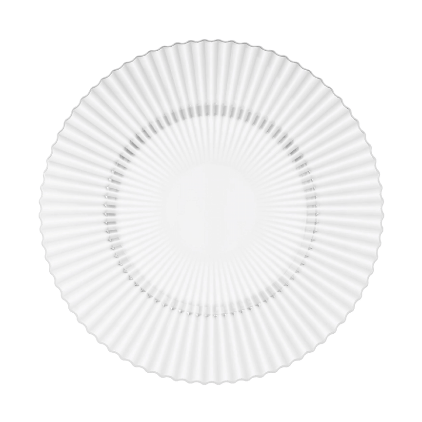 Gemstone Collection Crystal 11 Inch Plates - 10 Ct.