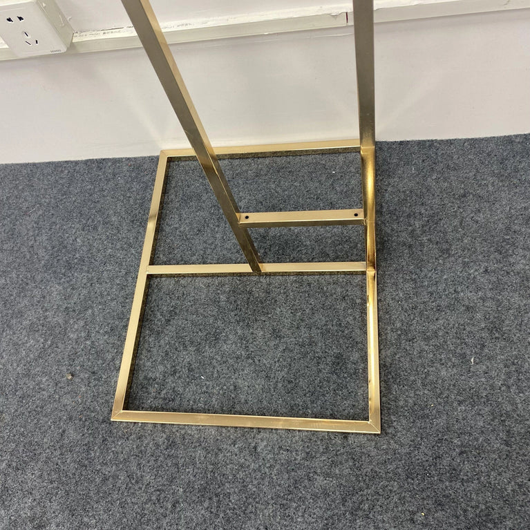 Shiny 2-Piece Wedding Arch Backdrop Stand