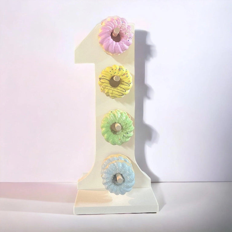 Sweet 16 Donut Wall Custom 16th Birthday Party Dessert Stand