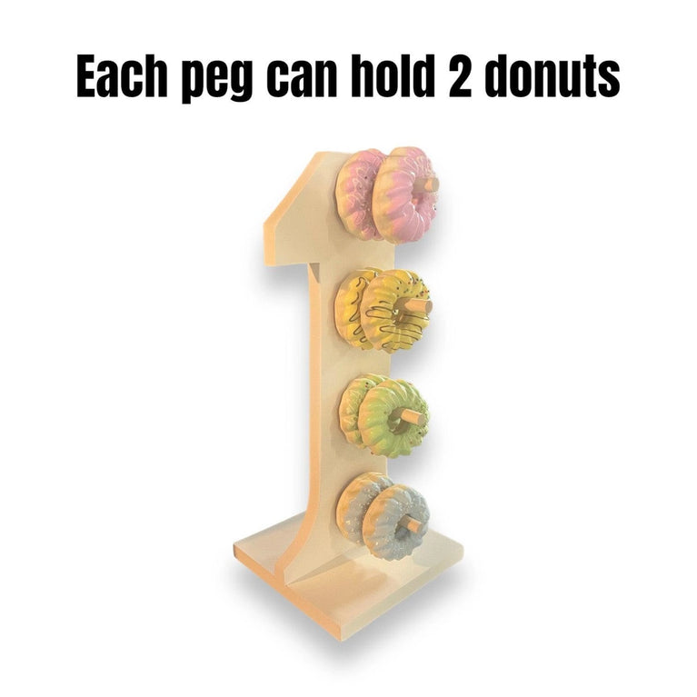 Sweet 16 Donut Wall Custom 16th Birthday Party Dessert Stand