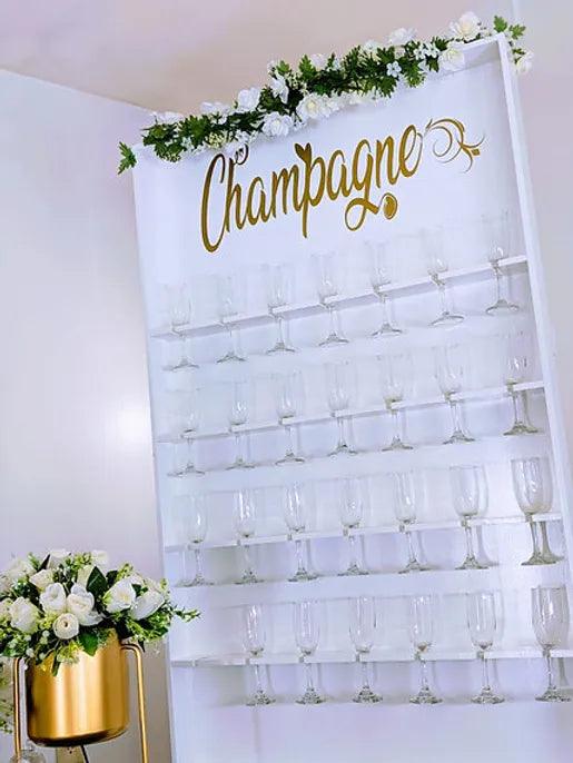 Why You Need A Champagne Wall For Your Next Event - Décor Maniacs