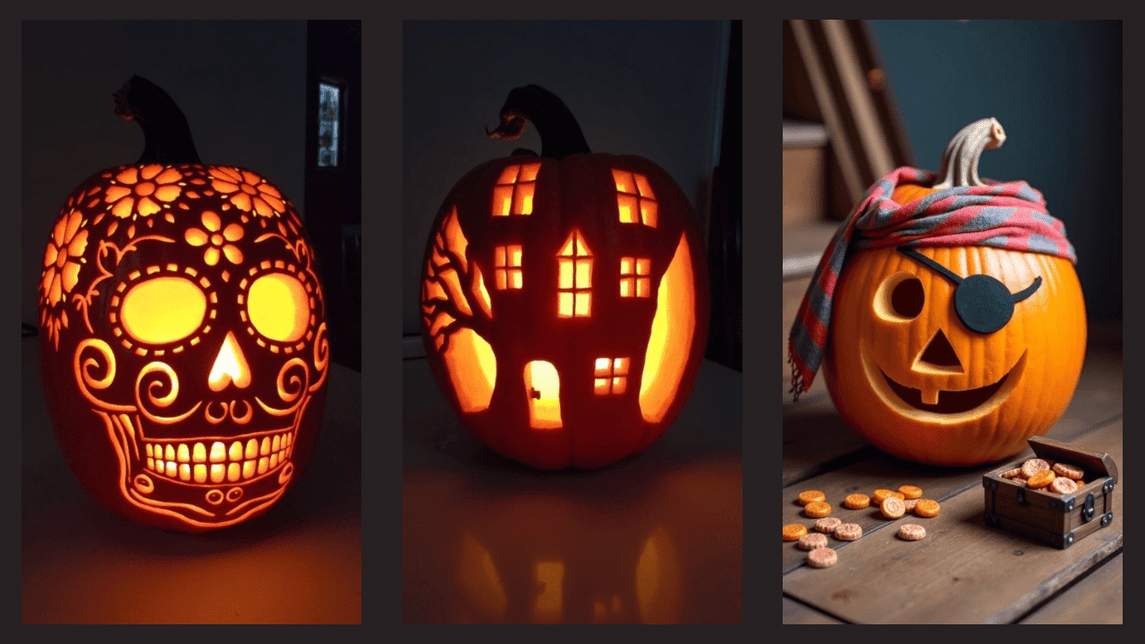 Pumpkin Carving Ideas To Upgrade Your Halloween Decor