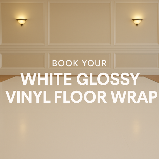 Wedding Dance Floor Rental & Vinyl Floor Wrapping Service