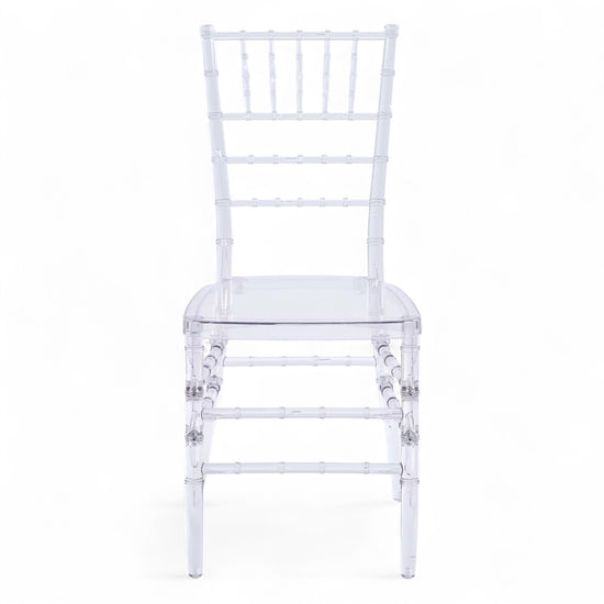 Clear Resin Chiavari Chairs 4-Pack