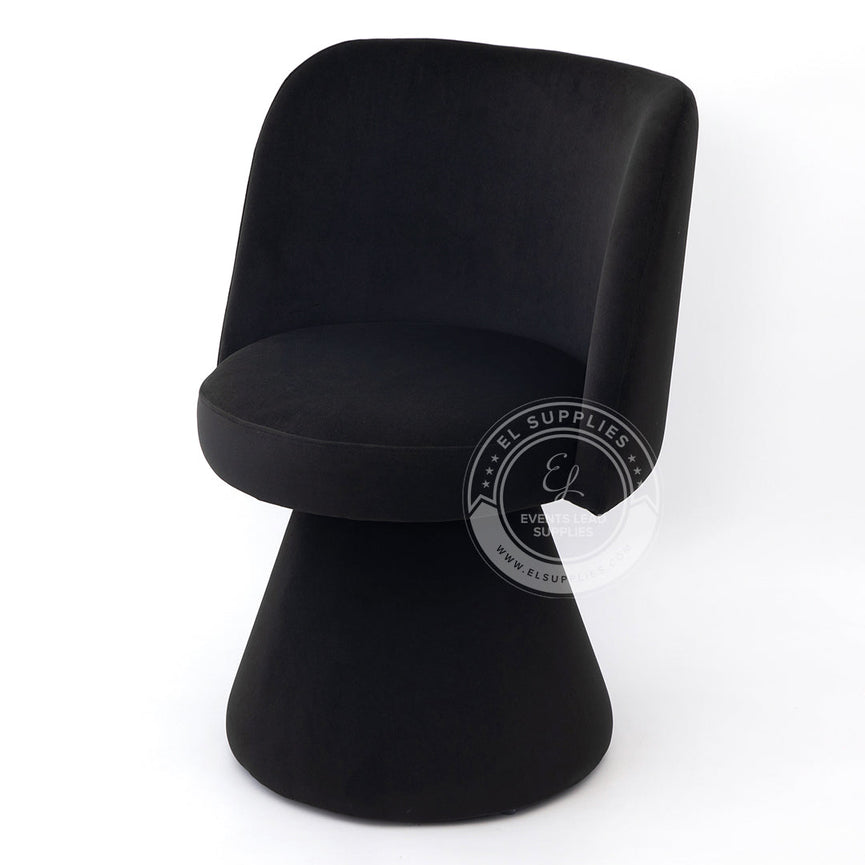 MARTIL Black Accent Chair
