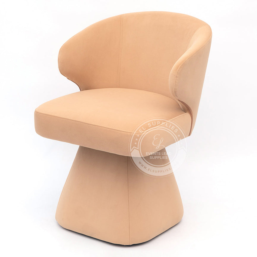 LARACHE Light Tan Accent Chair