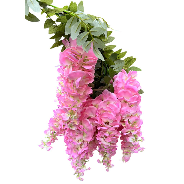 Artificial Wisteria Flowers - Faux Wisteria Vines for Decor