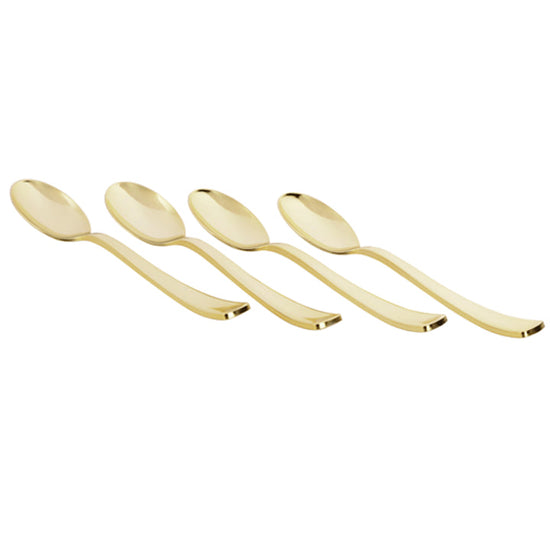 Cream/Gold Splash Design Plates