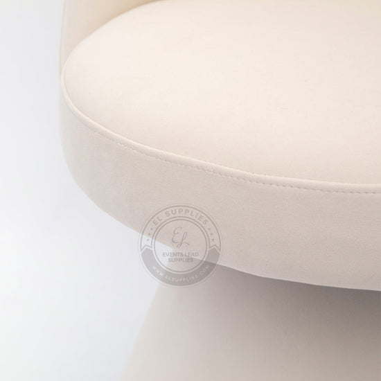 MARTIL White Accent Chair