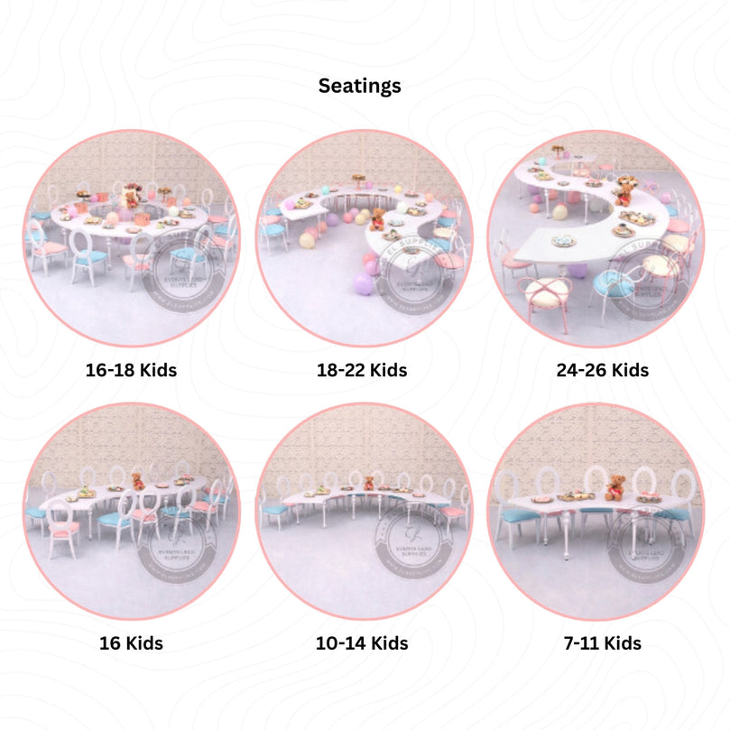 VEGA YAN Kids Table - Full Round