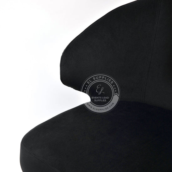 LARACHE Black Accent Chair