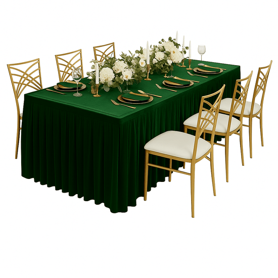 Signature Dining Package – Emerald Edition | MA Party Rental