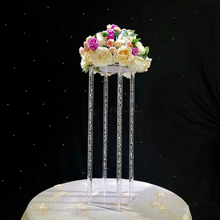 39.4" Tall Clear Acrylic Wedding Centerpiece