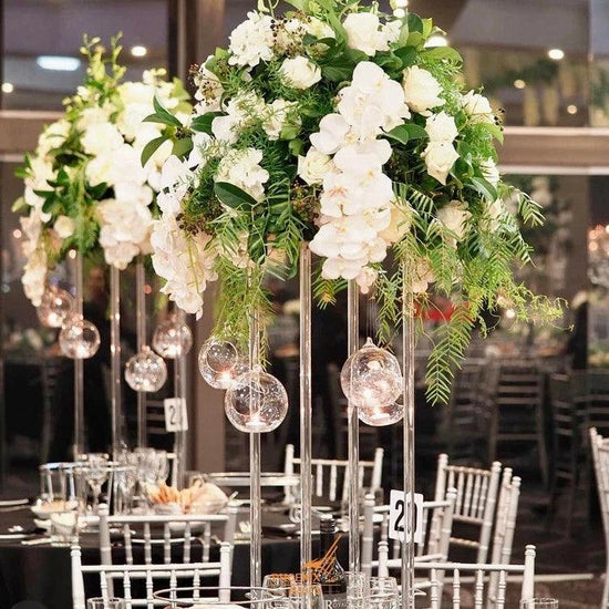 39.4" Tall Clear Acrylic Wedding Centerpiece