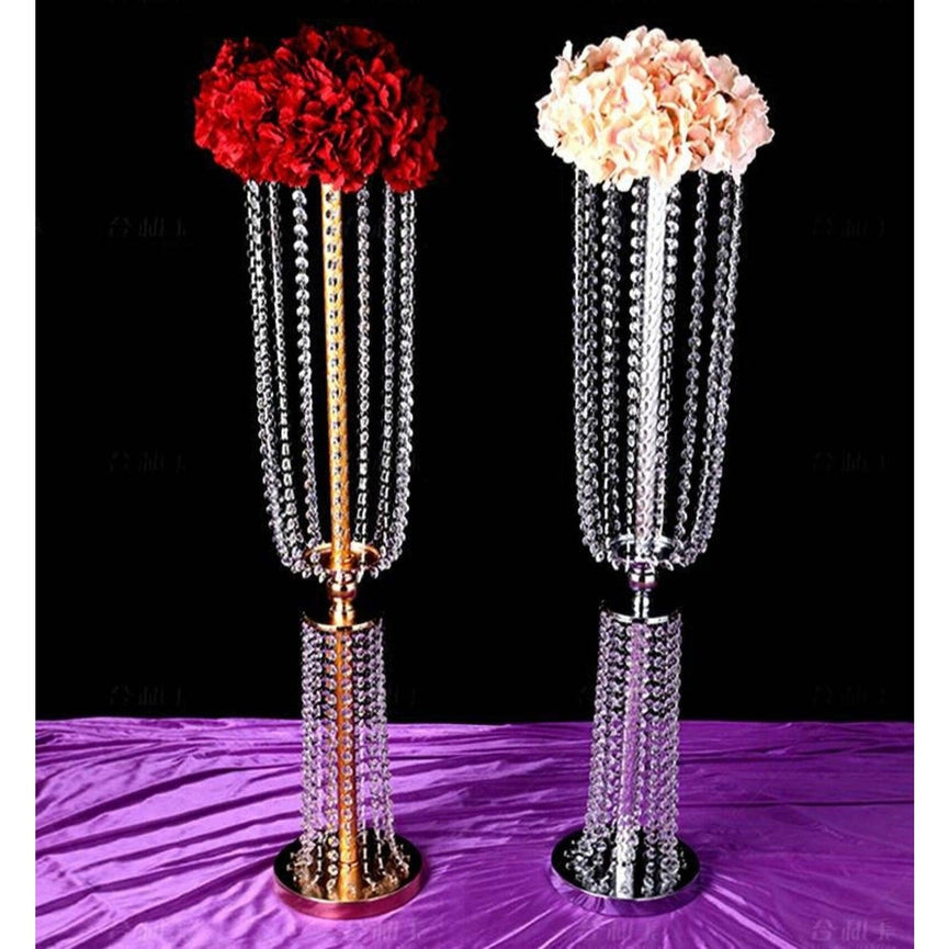 39.4" Tall Crystal Wedding Flower Centerpiece