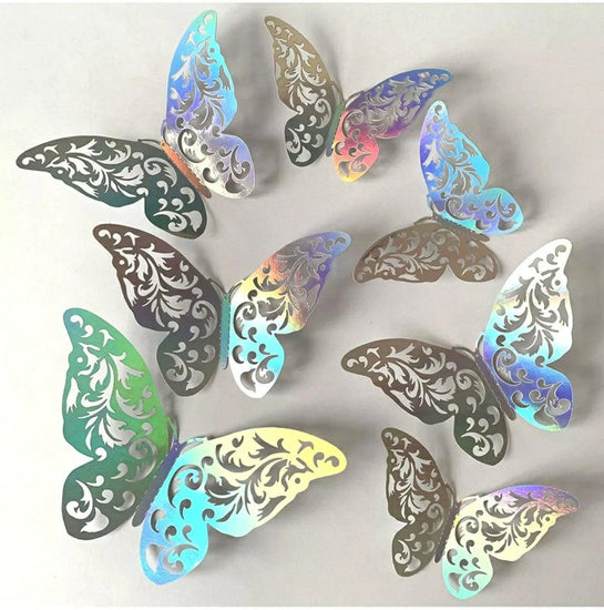 3D Butterflies Kids Room Wall Decor 12-Pack - Décor Maniacs