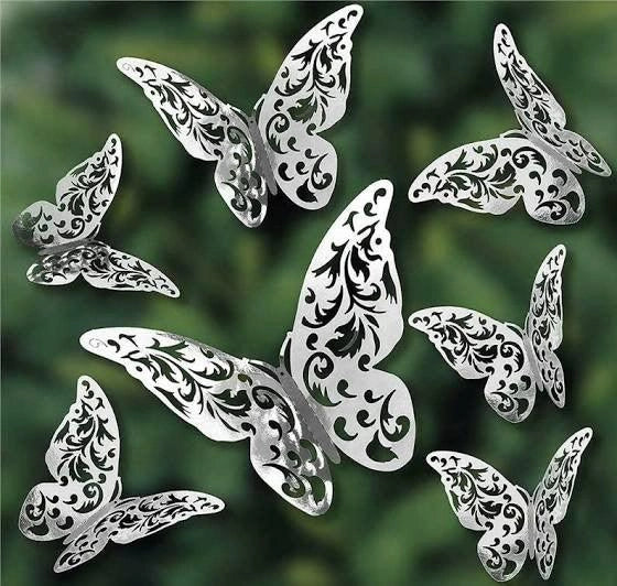 3D Butterflies Kids Room Wall Decor 12-Pack - Décor Maniacs