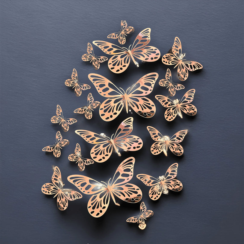 3D Butterflies Wall Decor Kids Room Stickers - Décor Maniacs