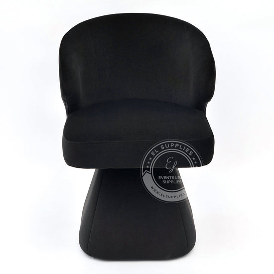 LARACHE Black Accent Chair