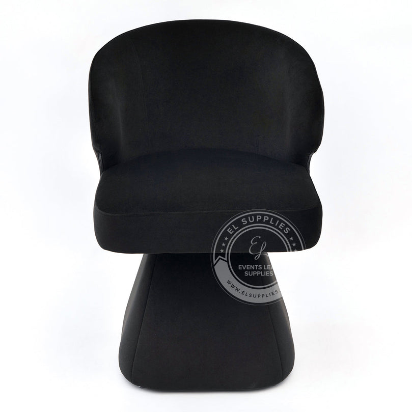 LARACHE Black Accent Chair