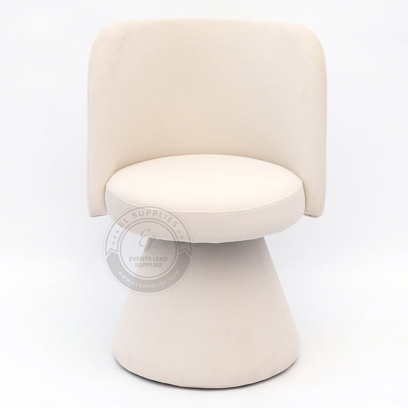 MARTIL White Accent Chair