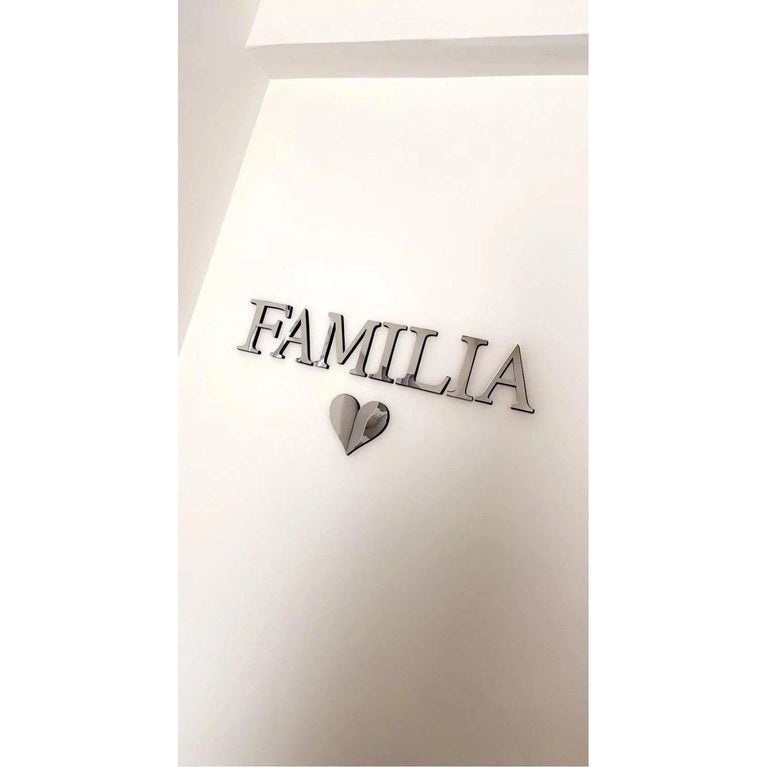 3D Acrylic Letter Wall Decor Stickers 26-Pack