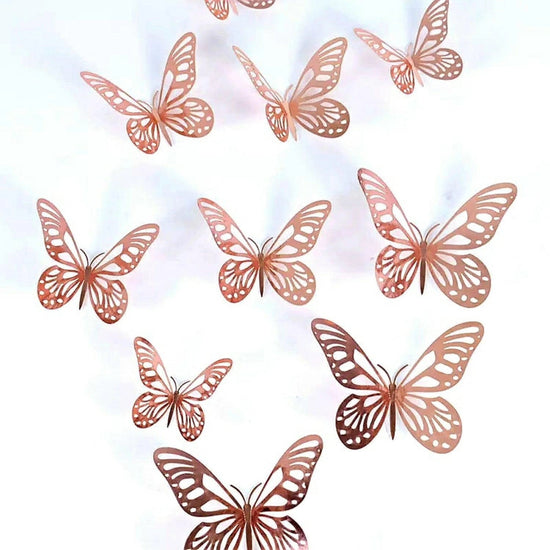 3D Butterflies Wall Decor Kids Room Stickers