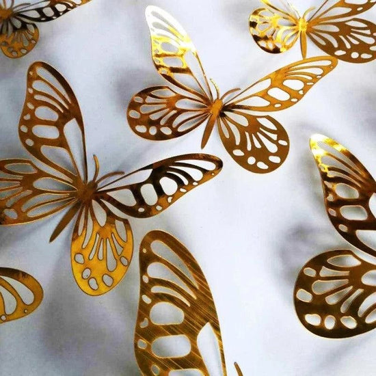 3D Butterflies Wall Decor Kids Room Stickers