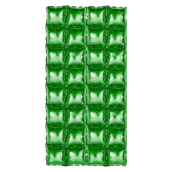 4 Rows Square Foil Balloon Wall Decoration