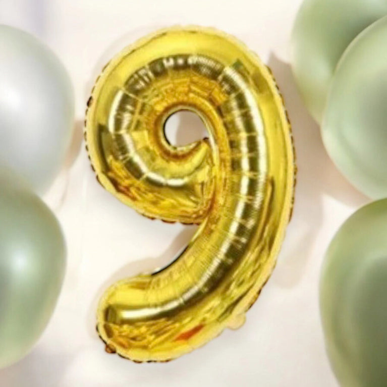 40" Large Foil Birthday Party Balloon Numbers