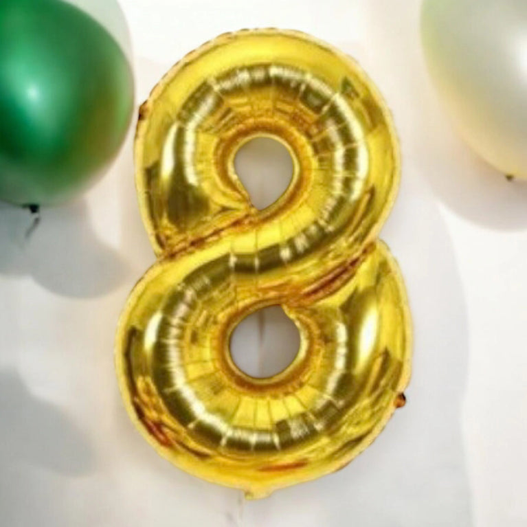 40" Large Foil Birthday Party Balloon Numbers