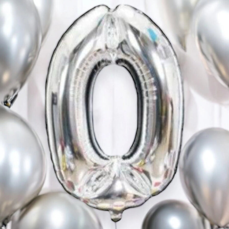 40" Large Foil Birthday Party Balloon Numbers