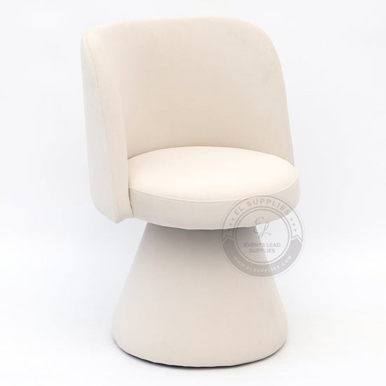 MARTIL White Accent Chair