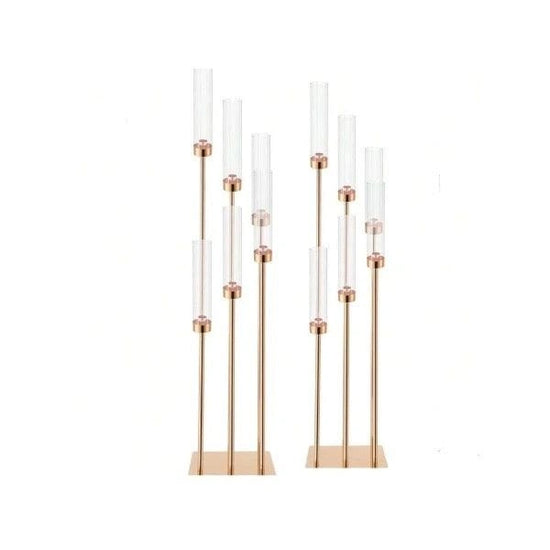 6-Arm Candelabra Acrylic Wedding Centerpiece