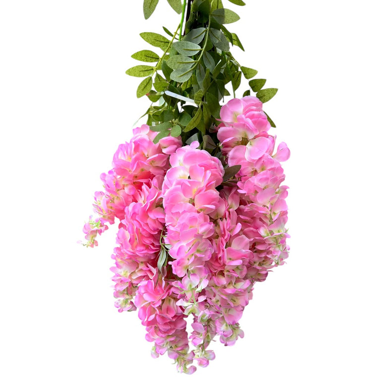 Artificial Wisteria Flowers - Faux Wisteria Vines for Decor